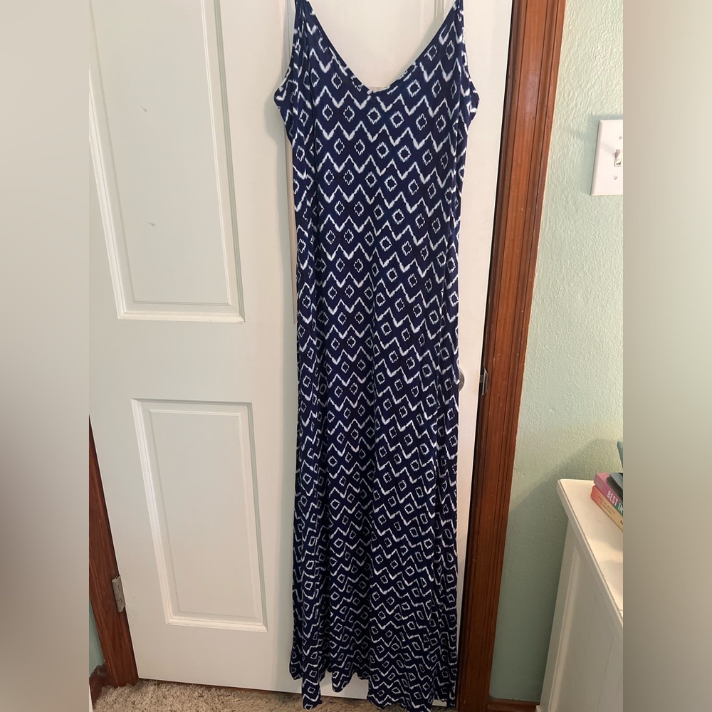 Loft Blue Maxi Dress